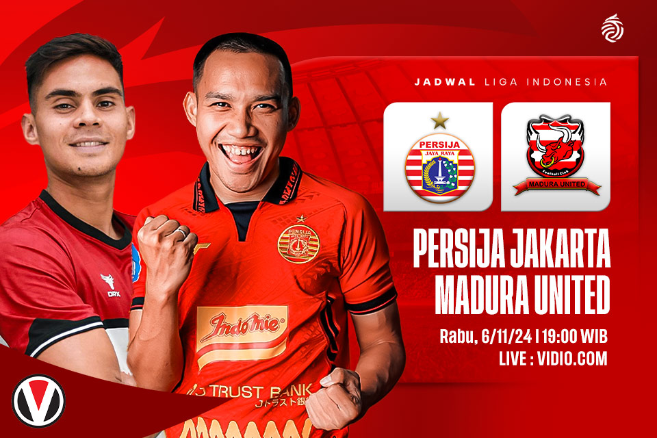 Persija vs Madura United: Prediksi, Jadwal, dan Link Live Streaming