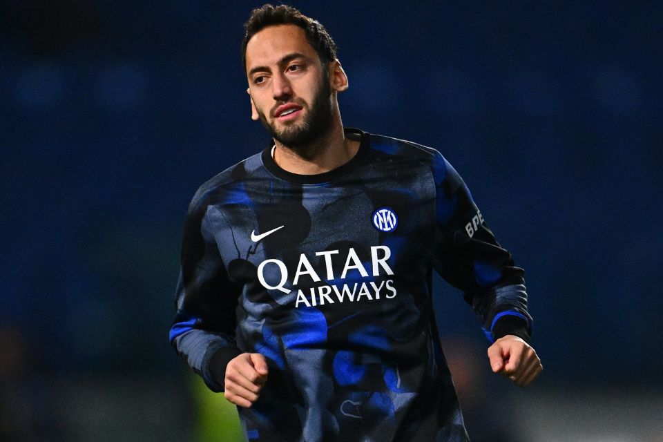 Calhanoglu Dedikasikan Gol Ke-100 untuk Inter Milan