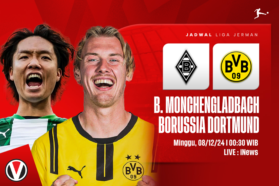 Gladbach vs Dortmund: Prediksi, Jadwal, dan Link Live Streaming