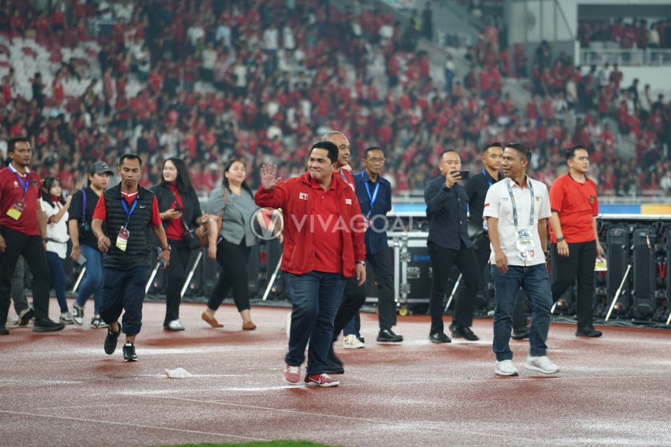 Erick Thohir Sanggah Rumor soal Indra Sjafri Latih Timnas di SEA Games 2025