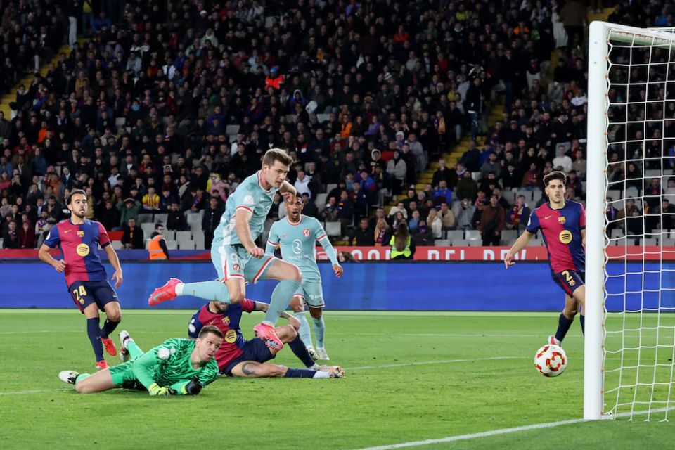 Meski Dipaksa Main Imbang, Hansi Flick Puji Semangat Juang Atletico