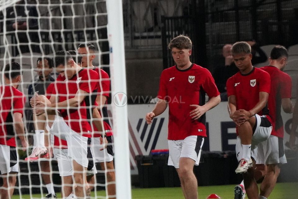 Latihan Timnas Indonesia