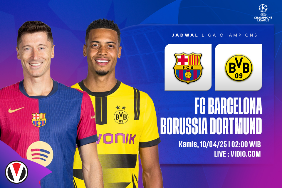 Barcelona vs Dortmund: Prediksi, Jadwal, dan Link Live Streaming