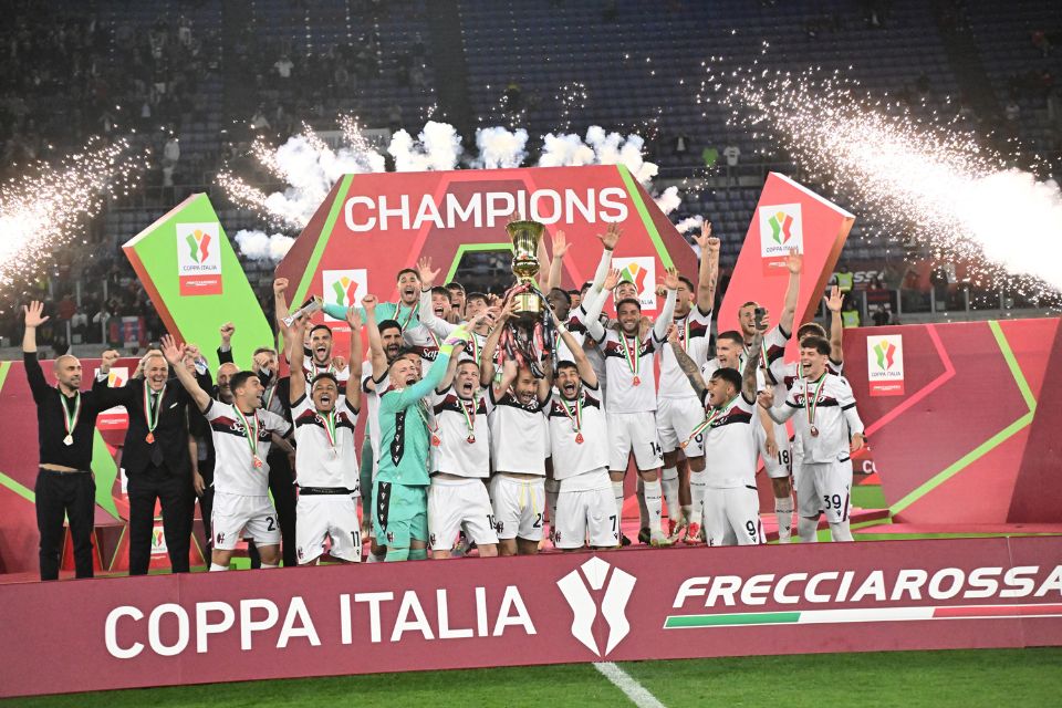 Bologna Juara Coppa Italia, Perburuan Tiket Kompetisi Eropa di Serie A Makin Sengit