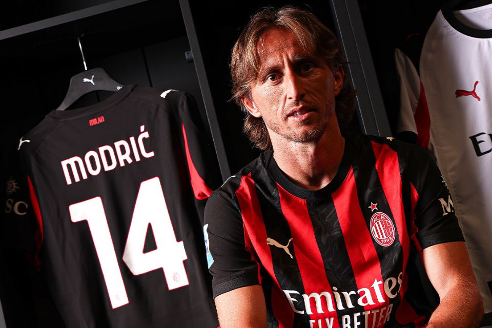 Simpan Kenangan Berharga, Modric Bernostalgia dengan Nomor Punggung 14 di Milan
