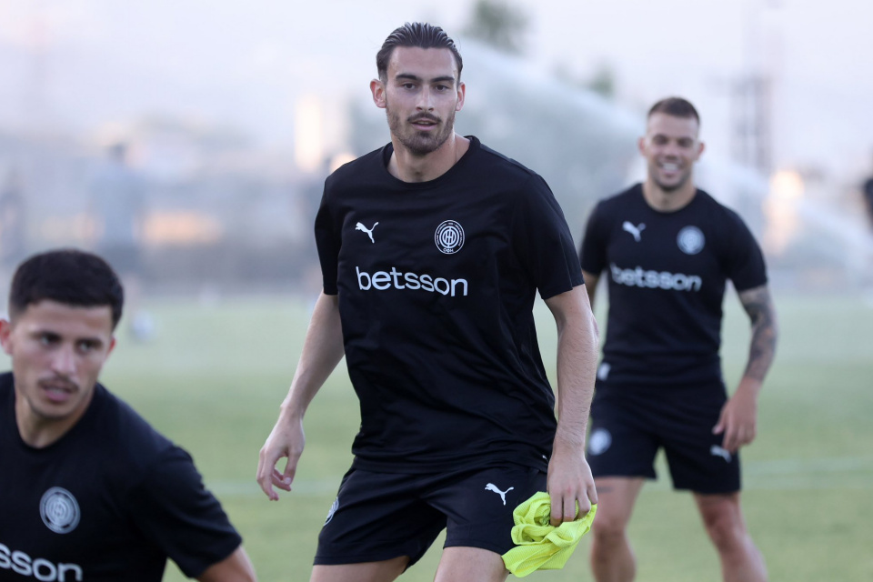 Penyerang OFI Crete, Andrew Jung. Foto: X OFI Crete
