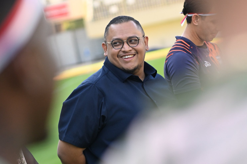 Presiden Borneo FC, Nabil Husein.