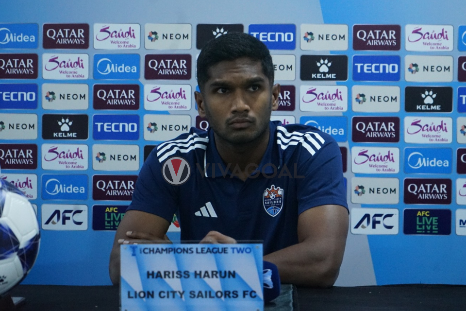 Pemain Lion City Sailors, Hariss Harun.