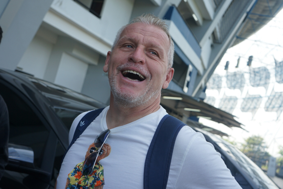 Pelatih kiper Persib, Mario Jozic.