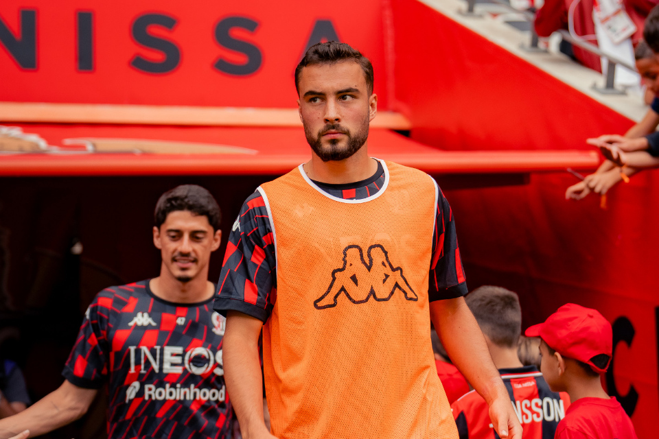 Pemain OGC Nice, Charles Vanhoutte.