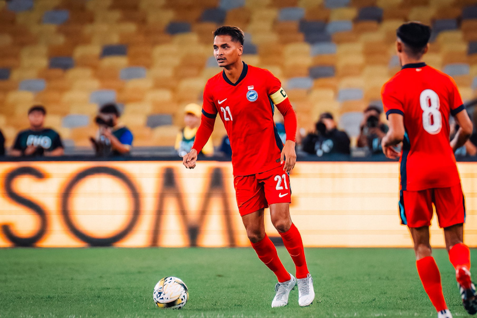 Bek Timnas Singapura dan Lion City Sailors, Safuwan Baharudin.