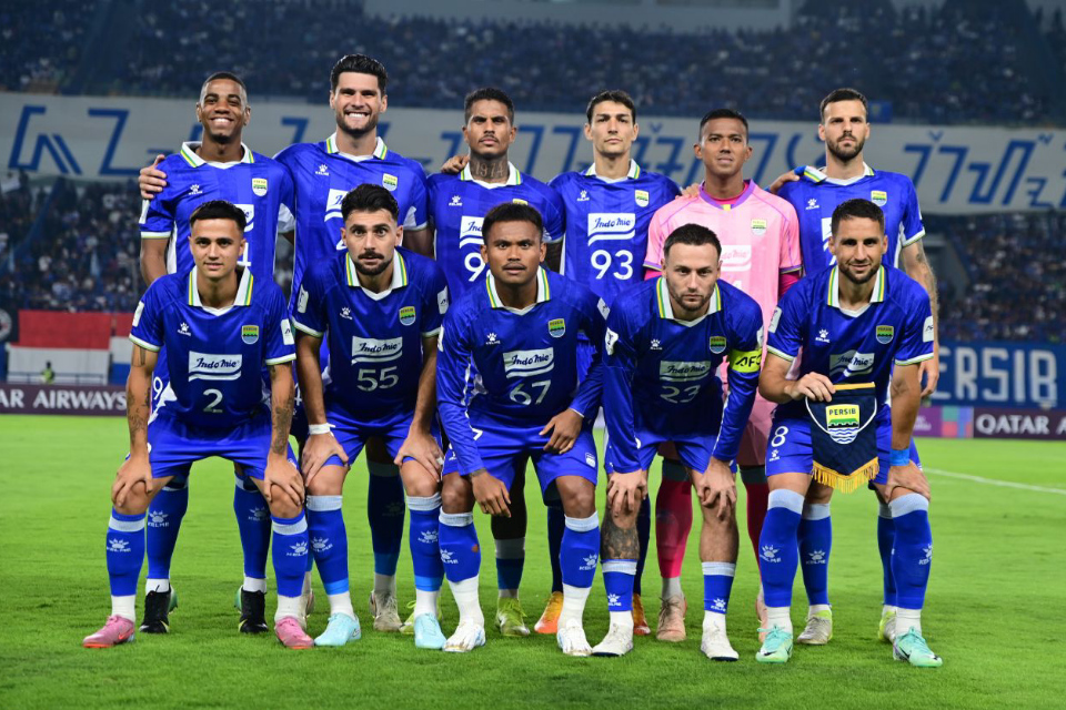 Skuat Persib vs Lion City Sailors.