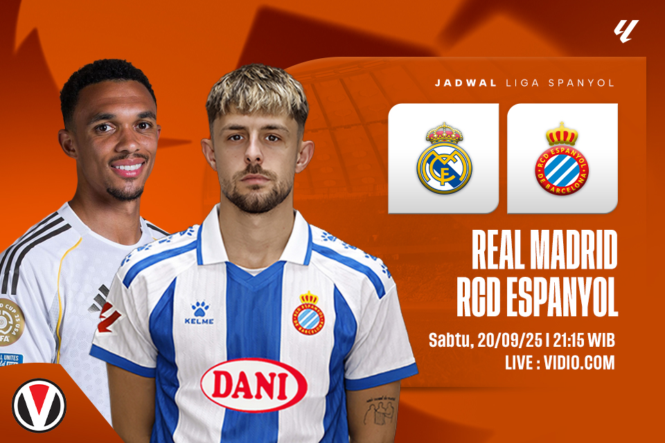 Real Madrid vs Espanyol: Prediksi, Jadwal, dan Link Live Streaming