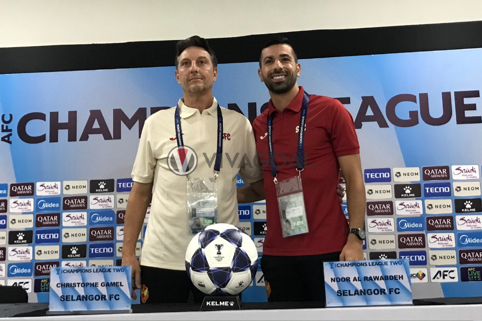 Christophe Gamel dan Noor Al Rawabdeh