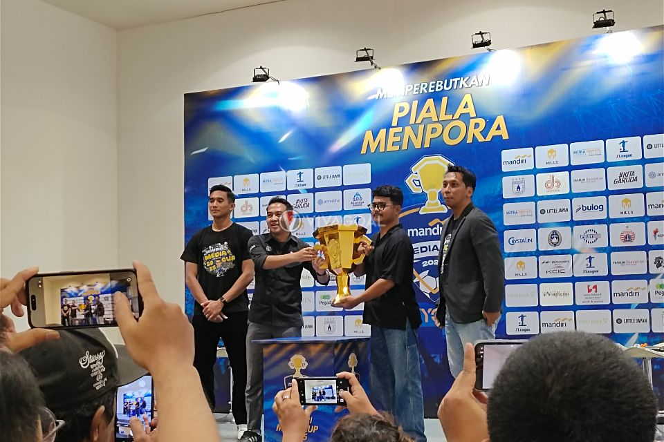 Hadiri Mandiri Media Cup 2025, Rizky Ridho: Tanpa Media, Publik Tak Akan Tahu Perjuangan Kami!