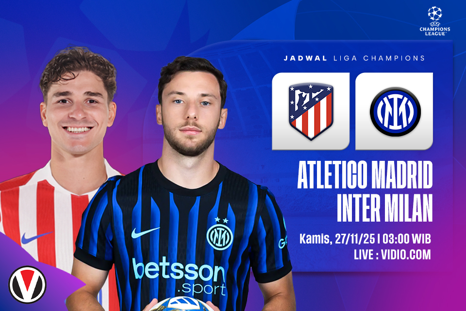 Atletico vs Inter: Prediksi, Jadwal, dan Link Live Streaming