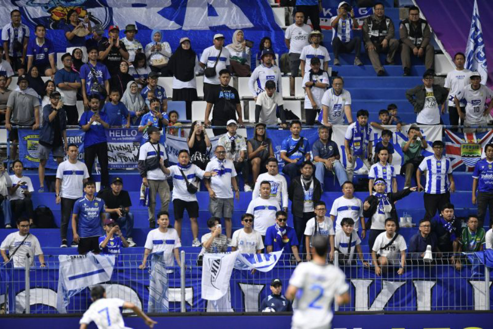 Bobotoh di Stadion Pathum Thani.