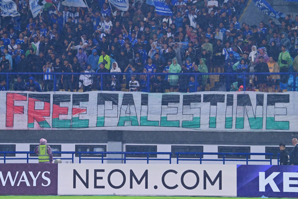 Bobotoh Suarakan Dukungan Untuk Palestina.