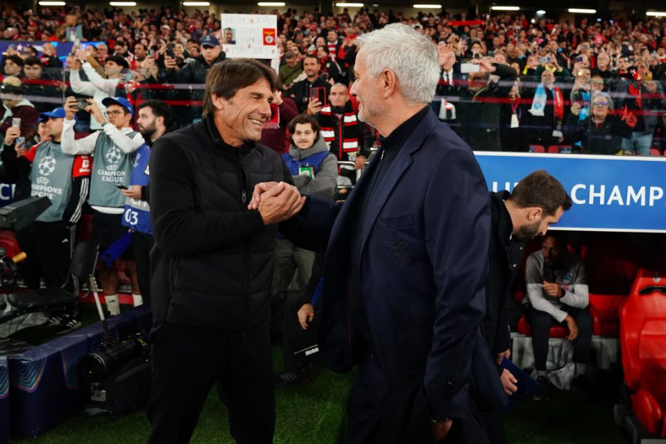 Conte Singgung Waktu Istirahat Benfica, Mourinho: Kami Menang Berkat Taktik!