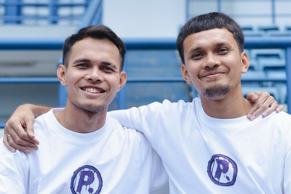 Dua Bek Persib Bandung, Rezaldi Hehanussa dan Al Hamra Hehanussa