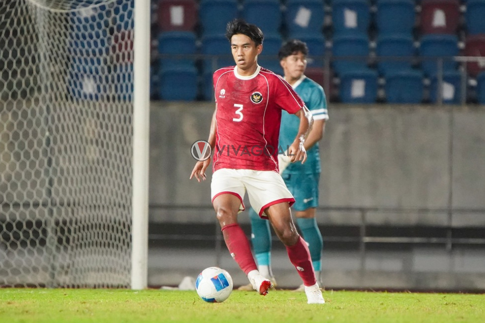 Bek Timnas Indonesia U-22 yang juga punggawa Persib Bandung, Kakang Rudianto