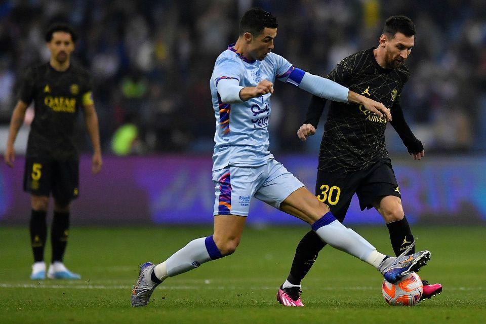 Ronaldo Ingin Akhiri Karir dengan Main Bareng Messi?