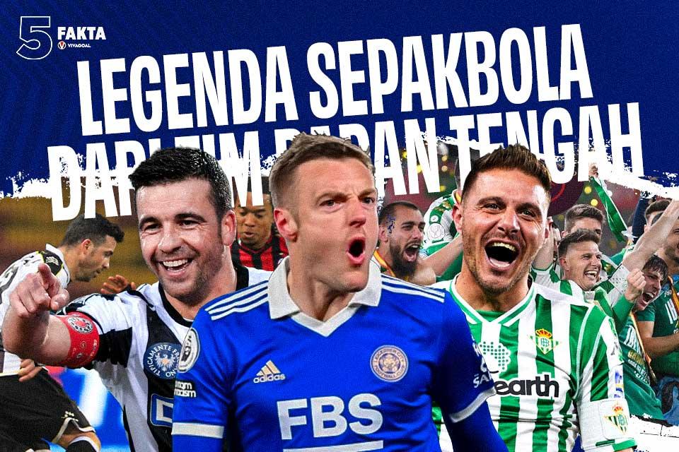 5 Fakta Legenda Sepakbola dari Tim Papan Tengah