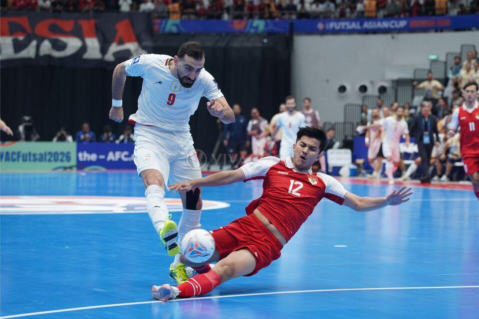 timnas futsal indonesia vs iran