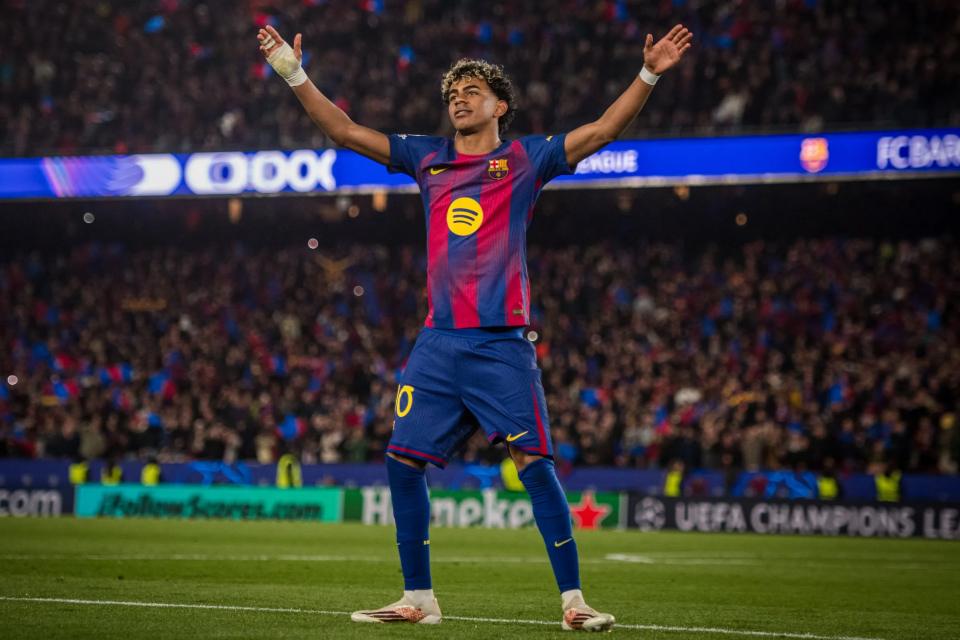 Penyerang Barcelona, Lamine Yamal