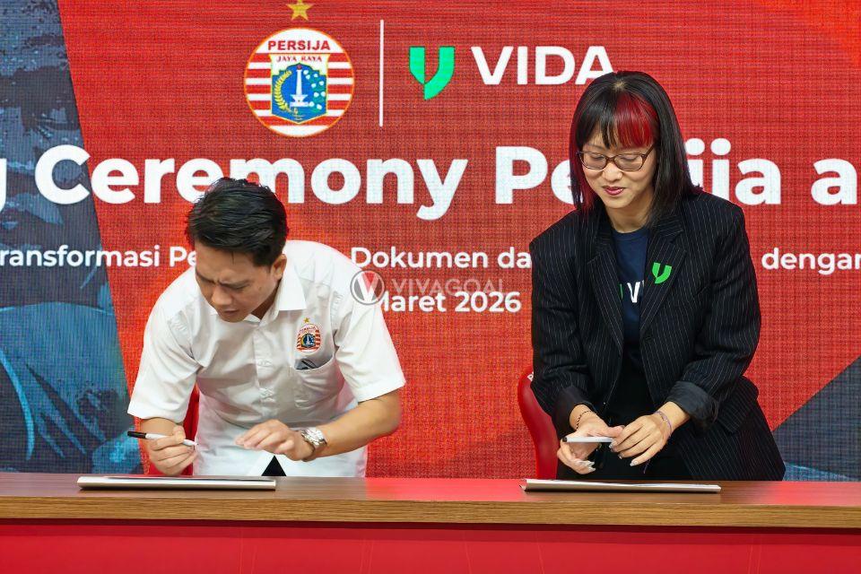 Persija Jakarta Resmi Kerja Sama Dengan VIDA Untuk Digitalisasi Proses Administrasi