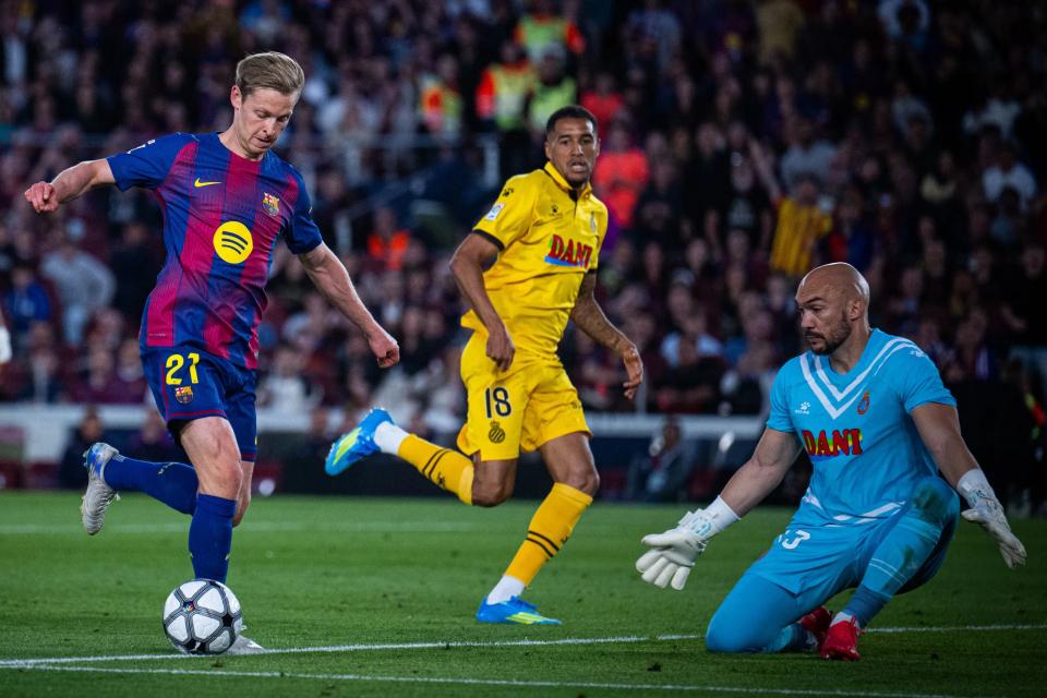 Gelandang Barcelona, Frenkie de Jong