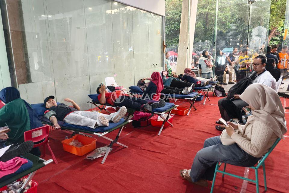 Persija Gelar Kegiatan Donor Darah Jelang Laga Melawan Persebaya