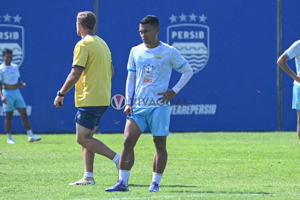 Gelandang Persib, Dedi Kusnandar.