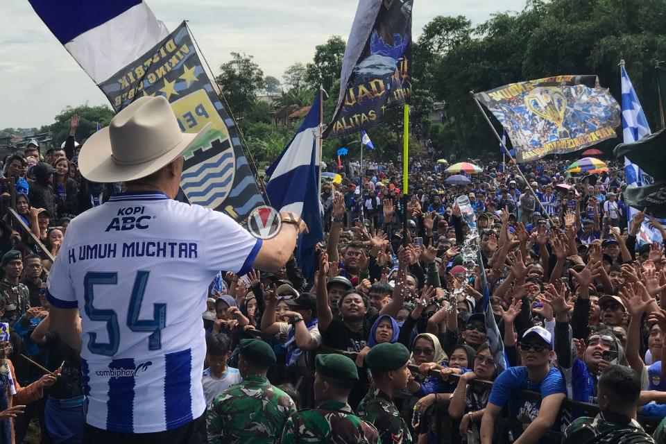 Syukuran Juara Persib di Tanjungsari, Kab. Sumedang pada Senin, 25 Mei 2026.