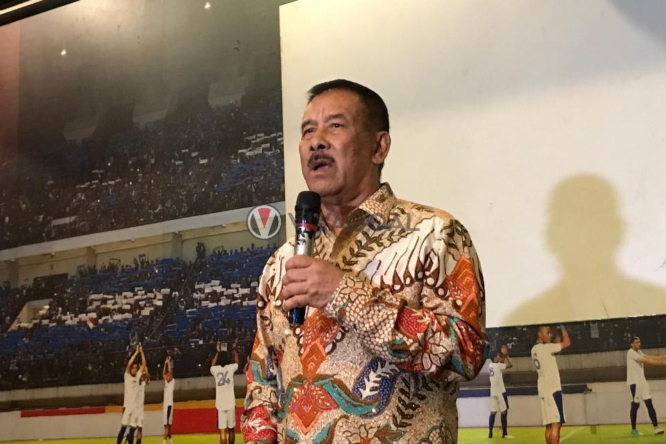 Komisaris PT Persib Bandung Bermartabat, Umuh Muchtar.