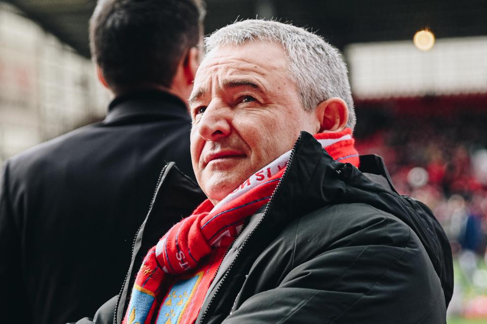 Presiden sekaligus pemilik Stade Brestois, Denis Le Saint