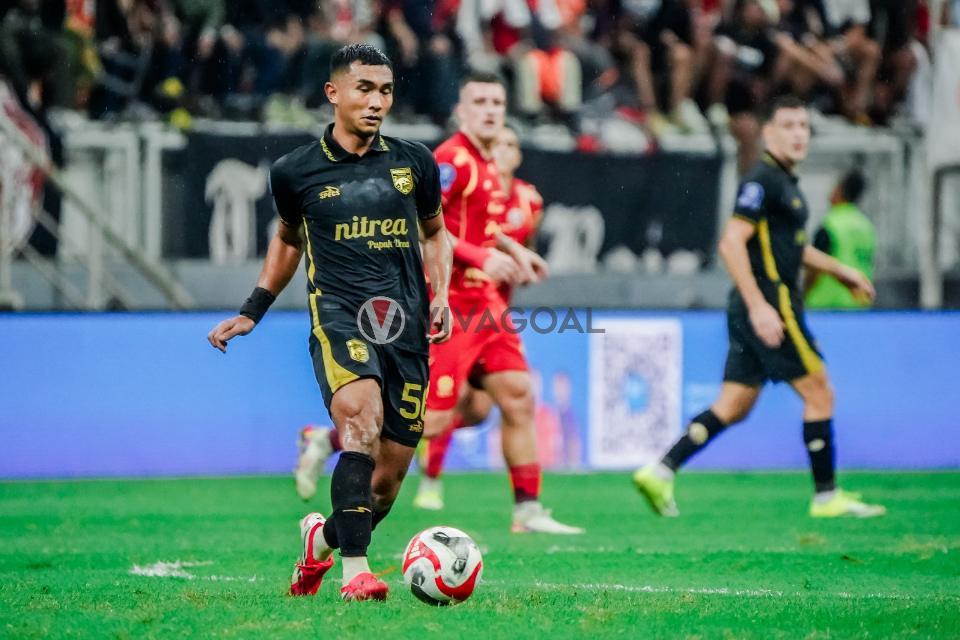 Pemain Borneo FC, Rivaldo Pakpahan.