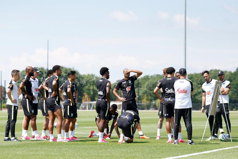 Sesi Latihan Skuat Brasil