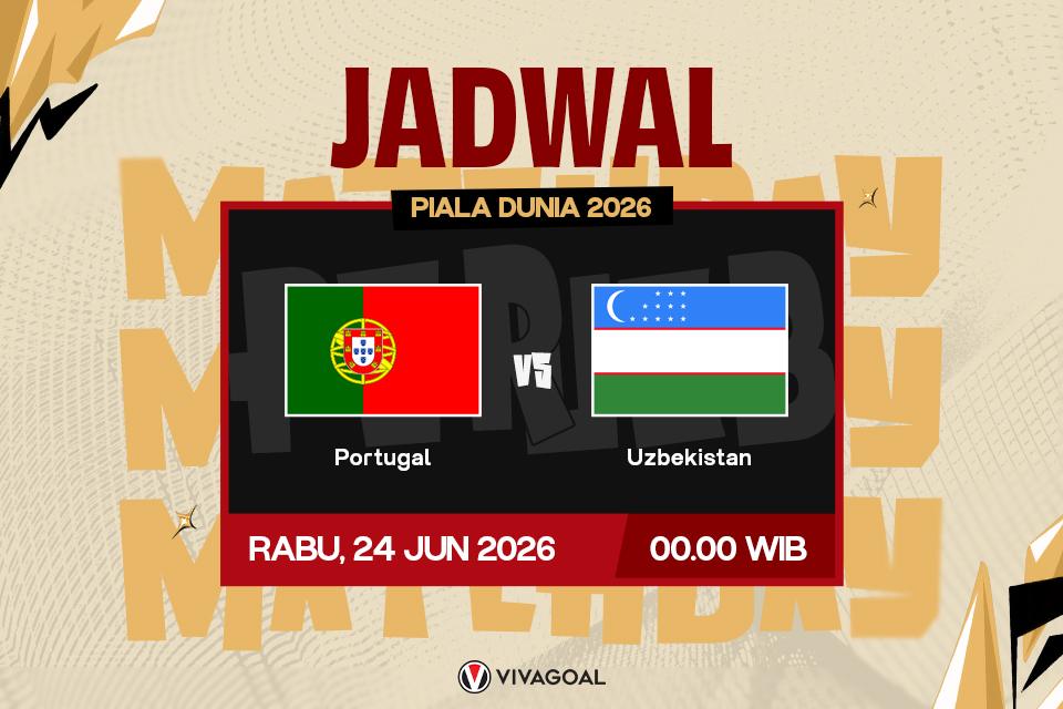 Portugal vs Uzbekistan: Prediksi, Jadwal, dan Link Live Streaming