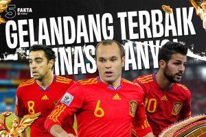 Juara Dunia untuk Kali Kedua, Inilah 5 Fakta Gelandang Terbaik Timnas Spanyol