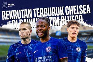5 Fakta Rekrutan Terburuk Chelsea di Bawah Rezim BlueCo