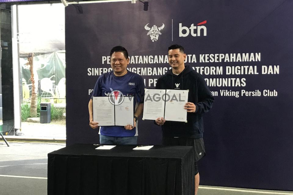 Digital Business BTN, Thomas Wahyudi dan Ketum VPC, Tobias Ginanjar.