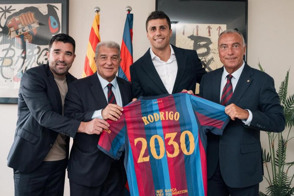 Rodri Gabung Barcelona