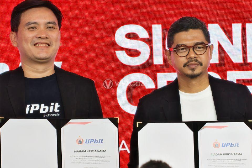 Persija dan Upbit Berkolaborasi, Perkuat Sinergi Sepak Bola-Aset Digital