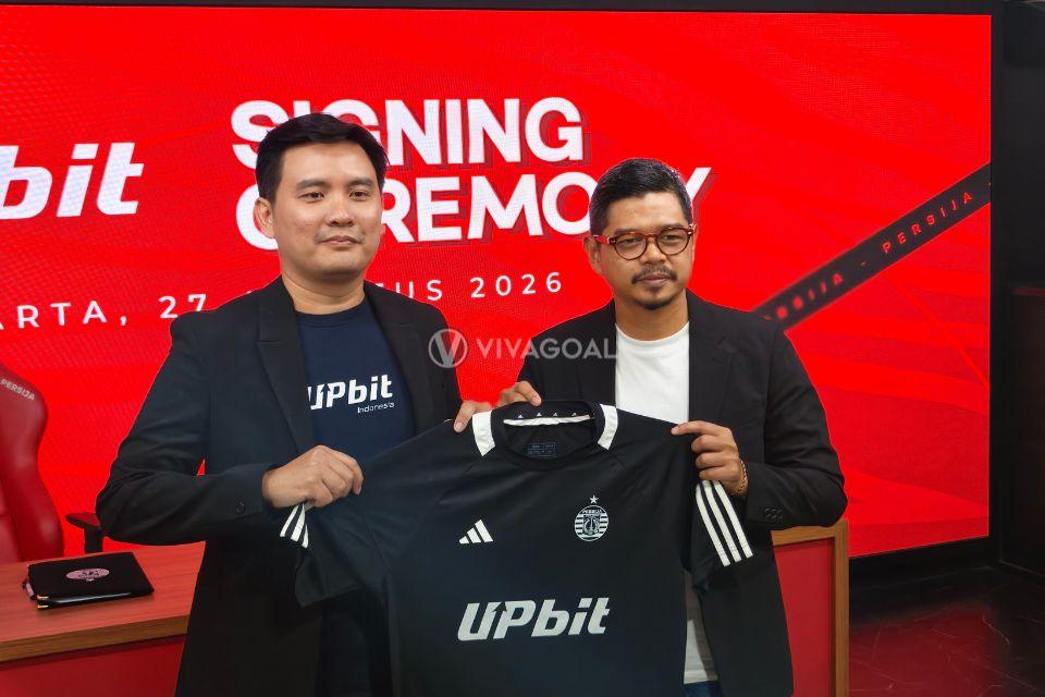 Persija dan Upbit Berkolaborasi, Perkuat Sinergi Sepak Bola-Aset Digital