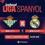 Real Betis vs Real Madrid: Menuju Kemenangan Kelima Los Blancos?