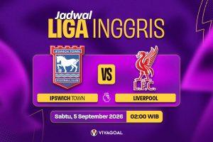 Ipswich Town vs Liverpool: Misi Raih Tiga Poin di Tengah Inkonsistensi Performa