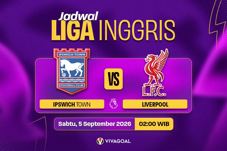 Ipswich Town vs Liverpool: Misi Raih Tiga Poin di Tengah Inkonsistensi Performa