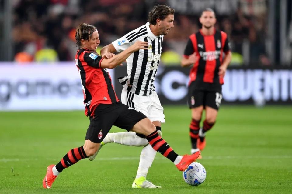 Locatelli Modric Juventus Milan