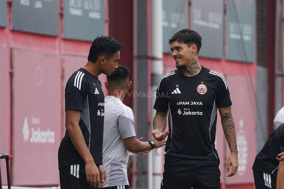 Rizky Ridho dan Shayne Pattynama